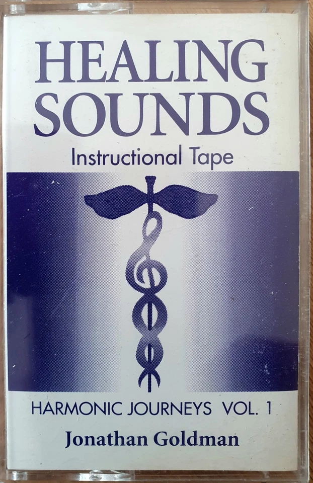 JONATHAN GOLDMAN HARMONIC JOURNEYS VOL 1 HEALING SOUNDS  INSTRUCTIONAL 1992 US - Image 1 of 4