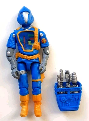 Figura Personalizada GI Joe Black Major Red Comics BATS Oring Completo 3.75 1986 Estilo Foto 1 de 3