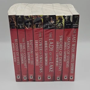 The Witcher Box Set (Books 1–5 + Companions) – Sealed Orbit Paperbacks - Imagen 1 de 6