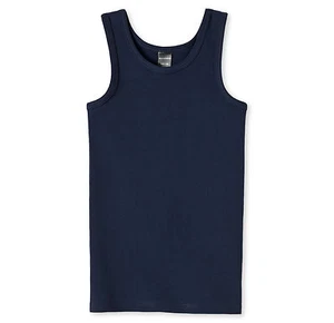 Schiesser boys tank top size 128 140 152 164 176 cotton linen - Picture 1 of 1