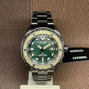 Reloj Hombre Citizen Promaster NB6008-82X Titanio Automático Verde Edición Limitada - Imagen 1 de 7