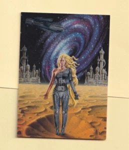 Barclay Shaw FPG - 1995 Metallic Storm Card MS1 The Complete Asimov Vol. 2 - Picture 1 of 2