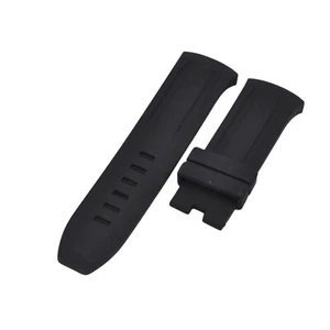 Correa de reloj de goma negra de 27 mm para Audemars Piguet Royal Oak distancia de tornillo 15 mm - Imagen 1 de 6