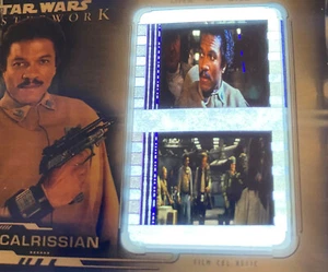 STAR WARS 2019 TOPPS MASTERWORK FC-LC6 FILM CEL INSERT RELIC LANDO CALRISSIAN V1 - Picture 1 of 3