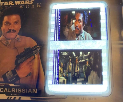 STAR WARS 2019 TOPPS MASTERWORK FC-LC6 FILM CEL INSERT RELIC LANDO CALRISSIAN V1 - Image 1 of 3