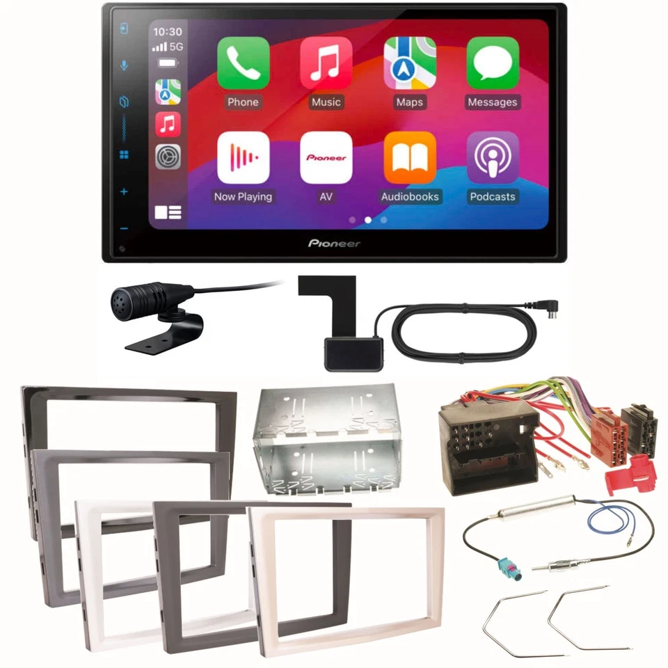 Pioneer SPH-DA77DAB CarPlay Einbauset für Opel Astra H Corsa D Zafira B Antara - Bild 1 von 1