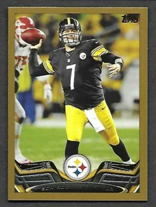 2013 Topps GOLD #320 Ben Roethlisberger Steelers 1408/2013 Packfrisch - Bild 1 von 1