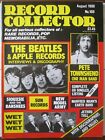 Record Collector Magazine 108 Aug 1988 Beatles Pete Townshend Siouxsie New Model