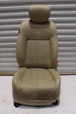INFINITI FX35 FX37 FX50 2011-2013 ASIENTO DELANTERO DERECHO DEL LADO DEL PASAJERO CUERO OEM Foto 1 de 4