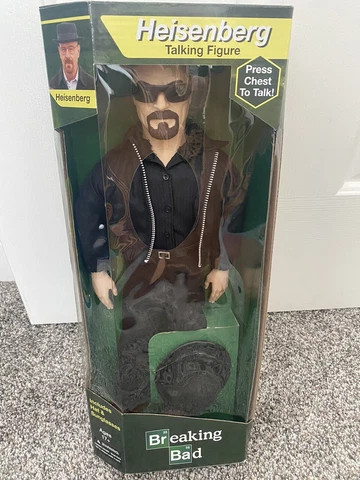 Breaking Bad Heisenberg 17" Inch Talking Action Figure Doll Walter White - NEW Cover