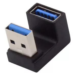 USB 3.0 Type A Male to Female 10Gbps Extension U Shape Power Data Video Adapter - Picture 1 of 11