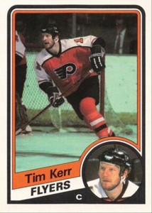 1984-85 O-Pee-Chee Hockey Tim Kerr Philadelphia Flyers #162
