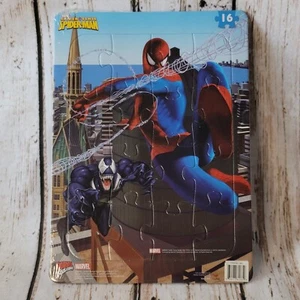 Marvel Spiderman VERSIEGELT Rahmen Tablett Puzzle Kardinal 16 Teile  - Bild 1 von 2