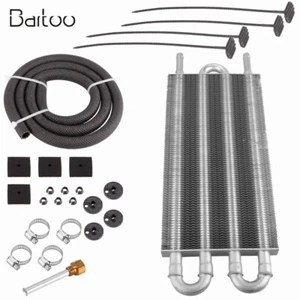 Fit For Car 4 Row Remote Transmission Oil Cooler Auto-Manual Radiator Converter - Picture 1 of 12