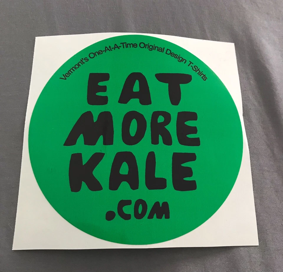 Pegatina Vermont’s Eat More Kale.com Foto 1 de 1