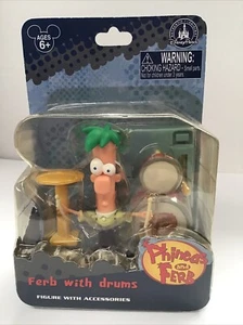 Figura de acción Phineas y Ferb Ferb con batería con accesorios juguete de colección raro - Imagen 1 de 6