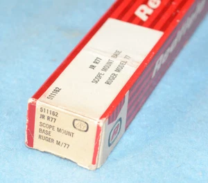 Redfield 511162 JR R77 Scope Mount Base - fits Ruger M77 - Picture 1 of 2