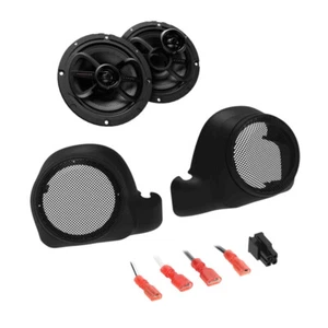 Kit with 6,5" coax speakers suitable for Harley-Davidson® Twin-Cooled Engine - Picture 1 of 7