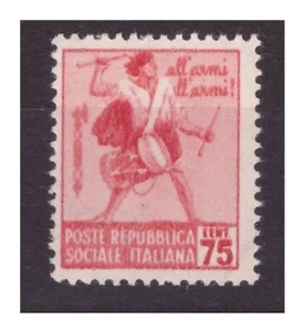 Rsi 1944 - Trommler C.75 Sorten-' Print Diifettosa Neu MNH - Bild 1 von 1