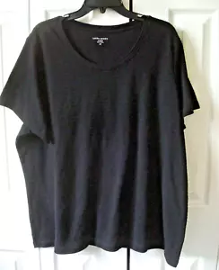 Damen Plus Strick Top Schwarz Größe 2X Neu - Bild 1 von 2