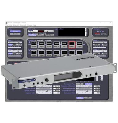 Airtools Symetrix 6200 Digital Mic Preamplifier Voice Speech Processor Voiceover - Image 1 of 4