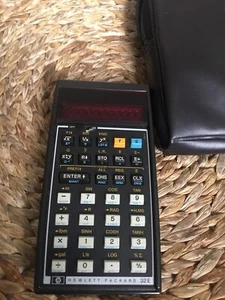 Hewlett Packard HP 32E 32 E Calculatrice Calcultor VINTAGE No Tested - Zdjęcie 1 z 11