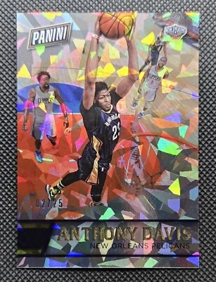 2016 Panini Father's Day Anthony Davis Cracked Ice /25 #22 PELICANS - Image 1 of 2