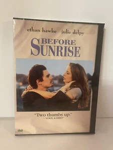 Before Sunrise DVD 1999 New Old Stock Ethan Hawke Julie Delpy Sealed - Picture 1 of 4