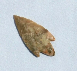 SAHARA NEOLITHIC SEMI-TRANSLUCENT MULTI-COLORED AGATE POINT - Picture 1 of 3