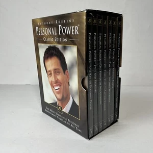 Anthony Robbins Personal Power Classic Edition 7 Audio CD Set New Sealed - Foto 1 di 6