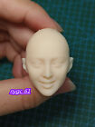 1:12 Smile Nurse Girl Bald Head Sculpt Model For 6'' Female Action Figure Body