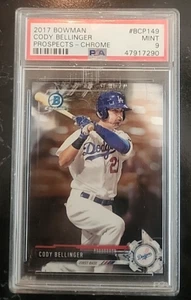 2017 Bowman - Chrome Prospects Cody Bellinger #BCP149 Gold Shimmer Refractor /50 - Picture 1 of 2