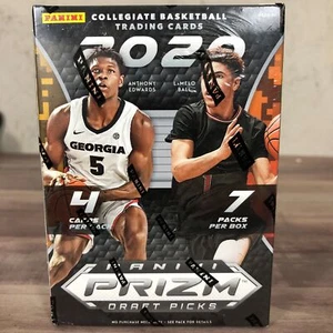 Caja bláster de baloncesto Panini Prizm Collegiate Draft Picks 2020 sellada de fábrica - Imagen 1 de 6