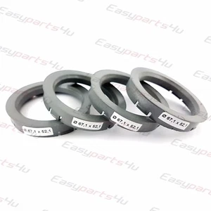 4x Zapfenringe 67,1mm - 52,1mm Umbau Zapfenringe für Alufelgen - Bild 1 von 3