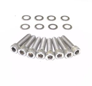 SB Chevy Camaro 1967 - 1981 Allen Head S/Steel w/Steel Valve Cover Bolt Kit NEW - Bild 1 von 3