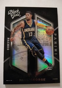 2015-16 Panini Black Gold Paul George Indiana Pacers Los Angeles Clippers #70
