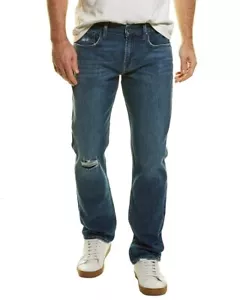 7 For All Mankind Men's The Straight Leg Jeans Size 34 x 33 NWT Breath Wash 74AM - Picture 1 of 9