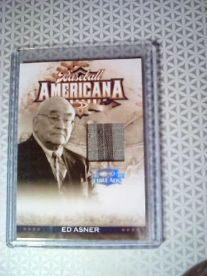 2013 DONRUSS ED ASNER BASEBALL AMERICANA  #BA-35 /500  AA4 - Image 1 of 2