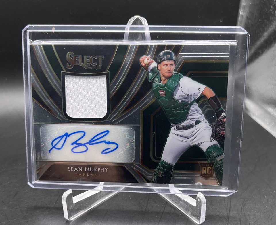 2020 Panini Select Sean Murphy Rookie Jersey Autographs SP #d 45/209 #RJA-SM RC - Image 1 of 3