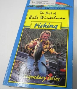 The Bet of Babe Winkelman FIshing Legendary Series VHS - Picture 1 of 2
