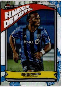 Didier Drogba 2024 Topps Finest MLS Finest Debuts #FD-4 Montreal Impact - Picture 1 of 2