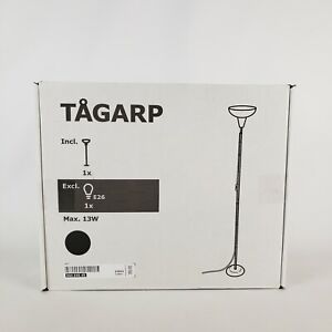 Ikea TÅGARP Tagarp Floor Uplight Lamp Uplighter Black/White 71" New 