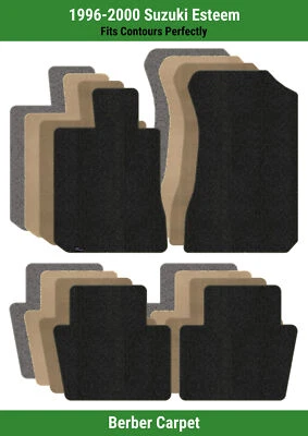 Lloyd Berber Front & Rear Row Carpet Mats for 1996-2000 Suzuki Esteem  - Image 1 of 4