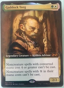 FOIL  Gaddock Teeg  - ULTIMATE MASTERS Box Topper -  englisch  (near-mint +) - Bild 1 von 1
