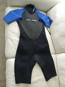 Body Glove JUNIORS SZ 12 Warm Shorty Wetsuit Pro 2, 2.1 Blue Black, GREAT shape - Picture 1 of 11
