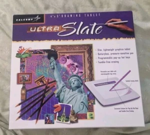 RARE 1997 GTCO CalComp Ultra Slate Graphics Tablet - Picture 1 of 7