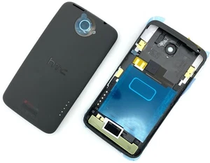 NEU Rückdeckel für HTC One X schwarz Backcover Akkudeckel - Bild 1 von 4