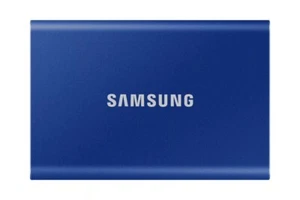 Disque dur SSD externe SAMSUNG portable 1To T7 bleu - Photo 1/3