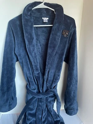 Albornoz deportivo Cherokee azul marino para niños Foto 1 de 3