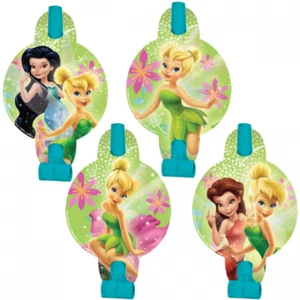 Tinker Bell Feen Party Zubehör Gastgeschenke Blowouts 8ct. - Bild 1 von 1
